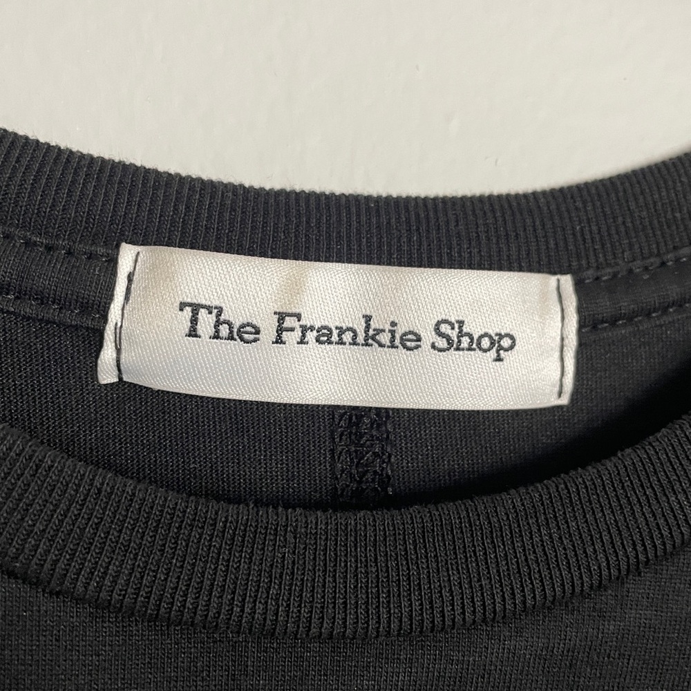 The Frankie Shop Black Short Sleeve Tee - Picture 2 of 6